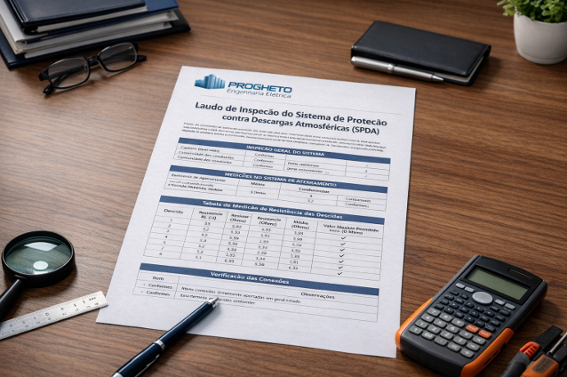 SPDA precisa de laudo e inspeção periódica?