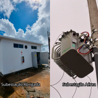 Subestação abrigada ou aérea: qual a diferença e como saber qual é ideal para o seu projeto?